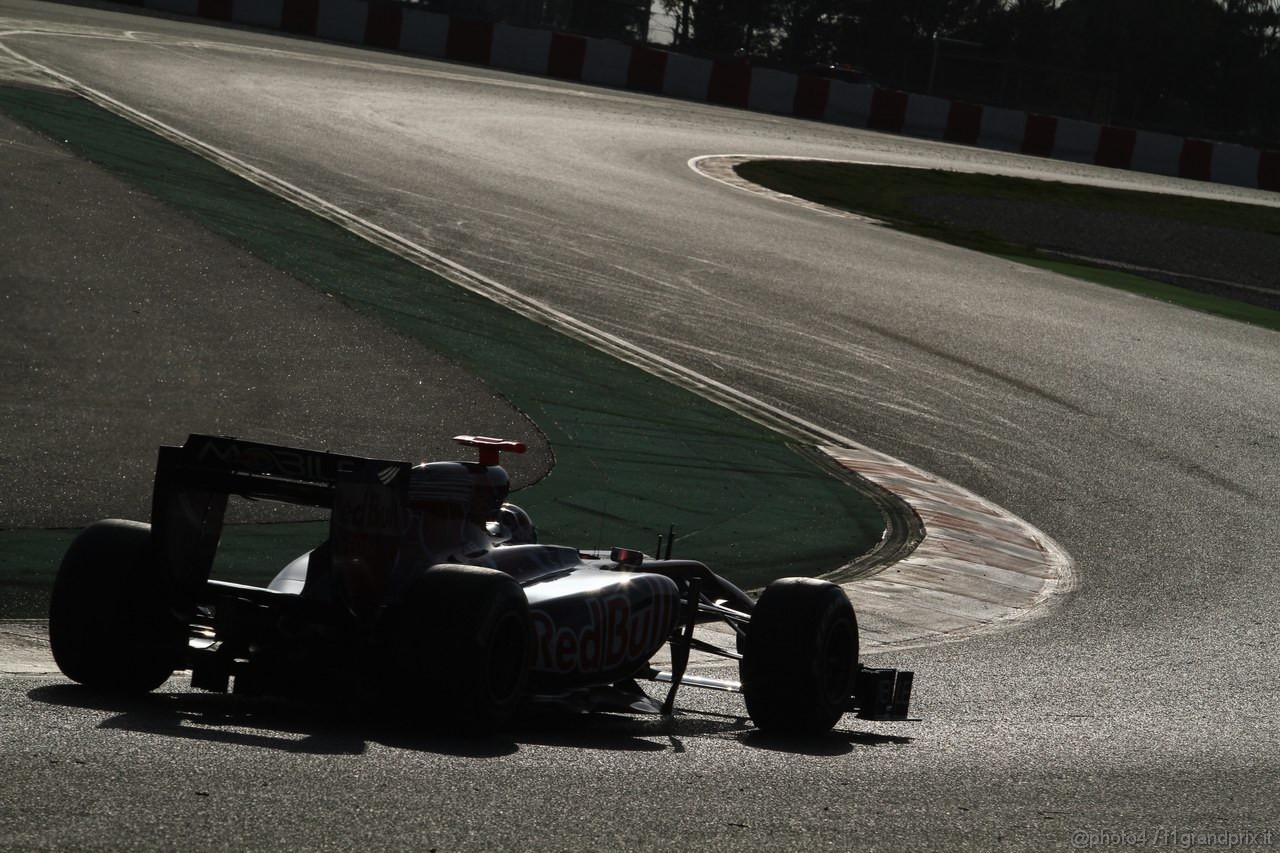 Barcelona Test Marzo 2011, 09.03.2011- Sebastian Vettel (GER), Red Bull Racing, RB7 