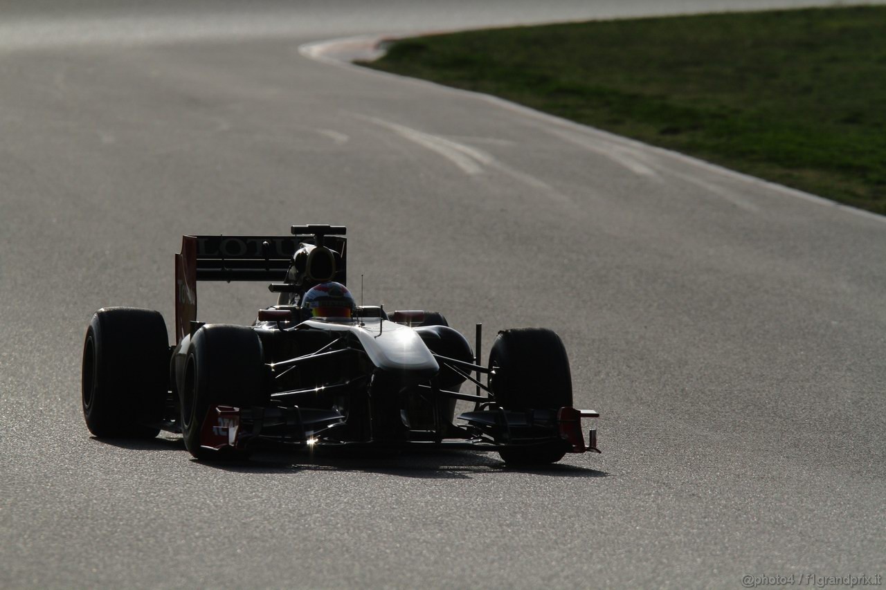 Barcelona Test Marzo 2011, 09.03.2011- Vitaly Petrov (RUS), Lotus Renault GP, R31 