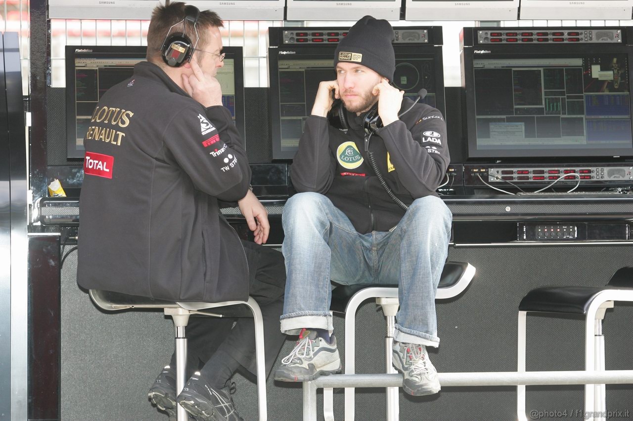 Barcelona Test Marzo 2011, 09.03.2011- Nick Heidfeld (GER) Lotus Renault GP R31  