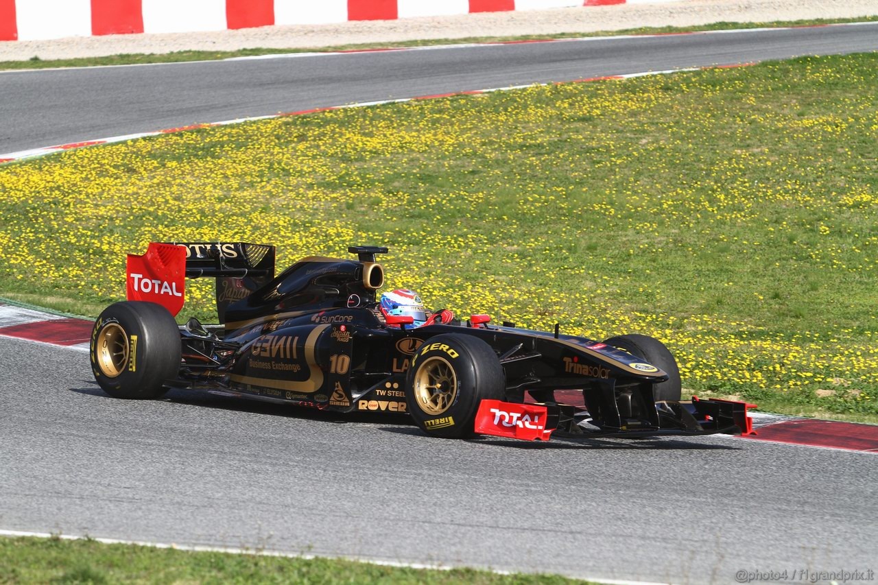 Barcelona Test Marzo 2011, 10.03.2011- Vitaly Petrov (RUS), Lotus Renault GP, R31 
