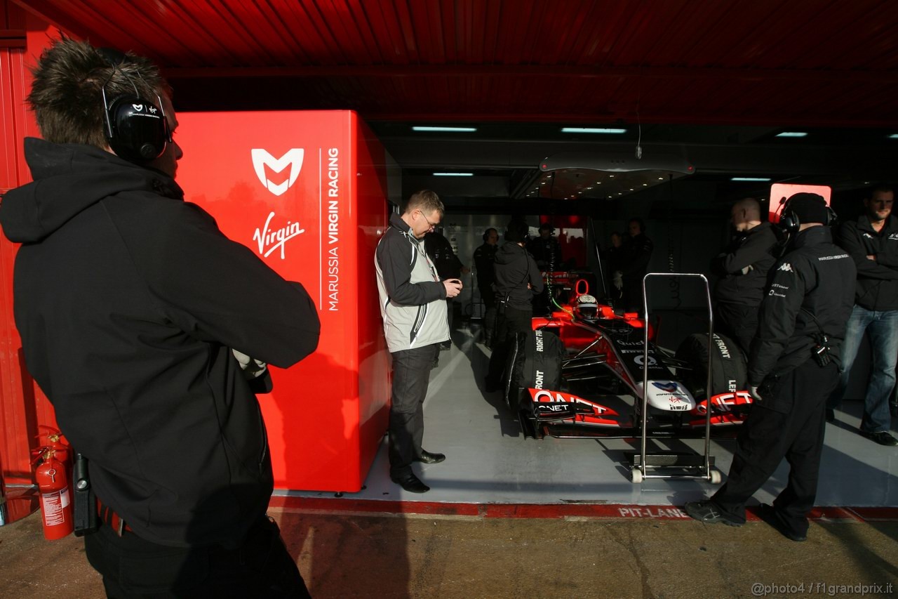 Barcelona Test Marzo 2011, 10.03.2011- Jerome D'Ambrosio (BEL), Marussia Virgin Racing VR-02 