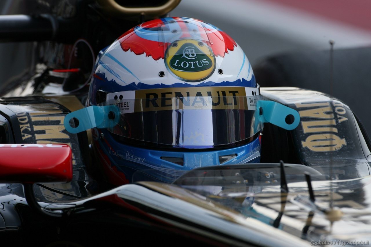 Barcelona Test Marzo 2011, 10.03.2011- Vitaly Petrov (RUS), Lotus Renault GP, R31 