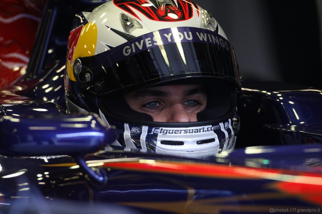 Barcelona Test Marzo 2011, 10.03.2011- Jaime Alguersuari (SPA), Scuderia Toro Rosso, STR6 
