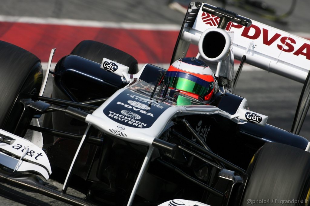 Barcelona Test Marzo 2011, 10.03.2011- Rubens Barrichello (BRA), Williams FW33 