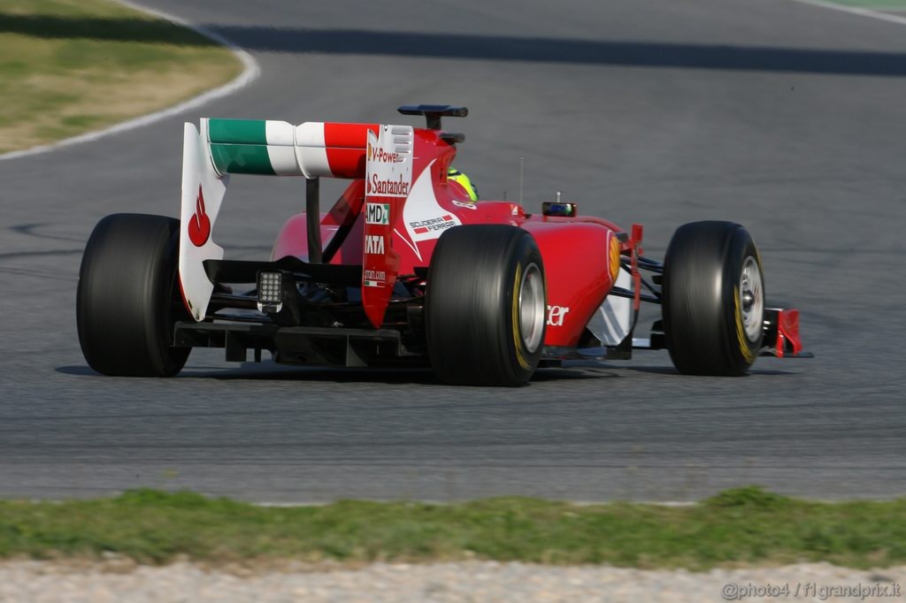 Barcelona Test Marzo 2011, 10.03.2011- Felipe Massa (BRA), Ferrari, F-150 Italia 