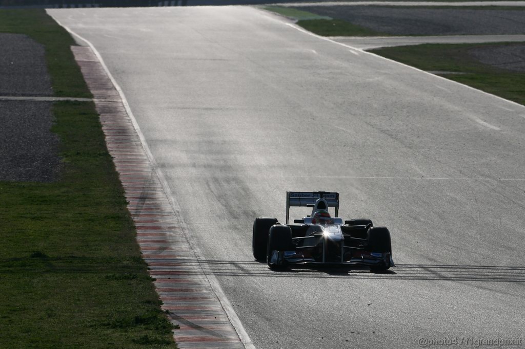 Barcelona Test Marzo 2011, 10.03.2011- Rubens Barrichello (BRA), Williams FW33 