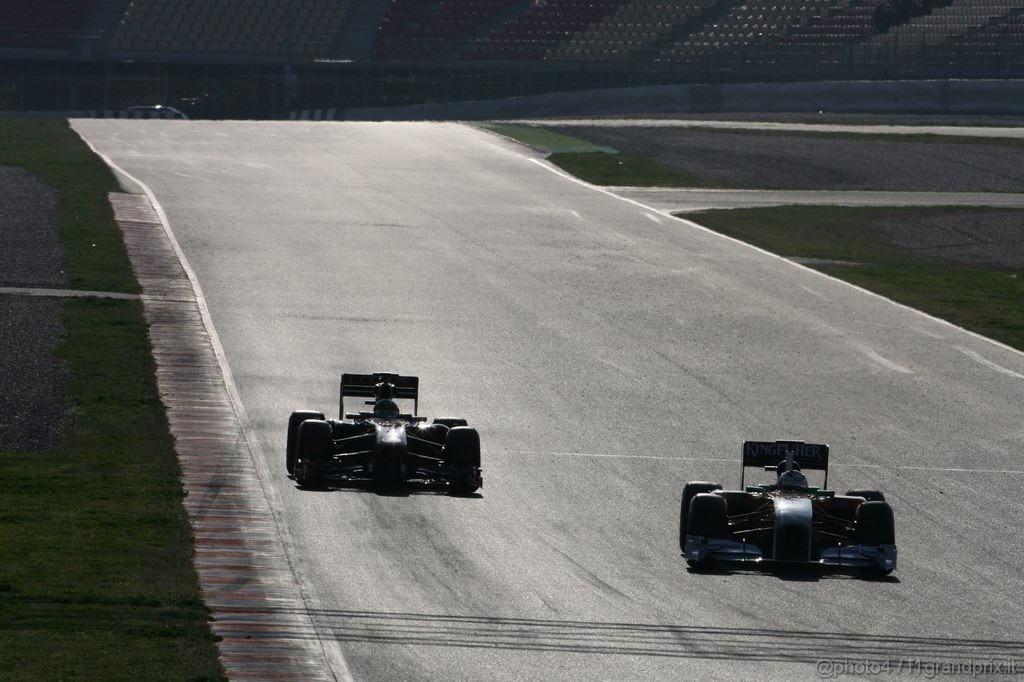 Barcelona Test Marzo 2011, 10.03.2011- Adrian Sutil (GER), Force India F1 Team, VJM04 
