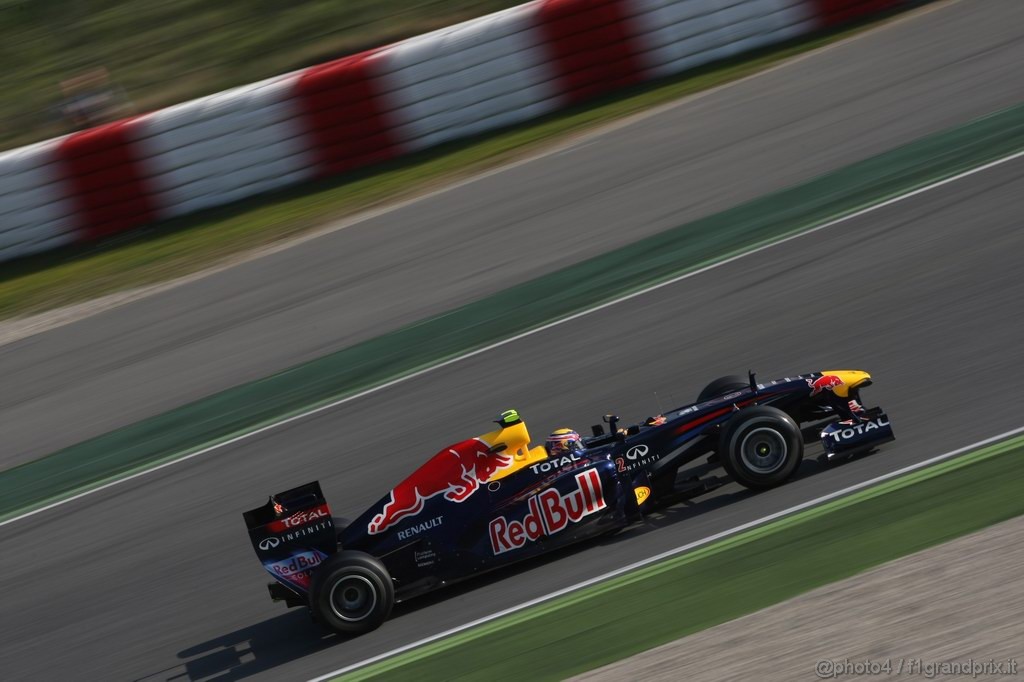 Barcelona Test Marzo 2011, 10.03.2011- Mark Webber (AUS), Red Bull Racing, RB7 