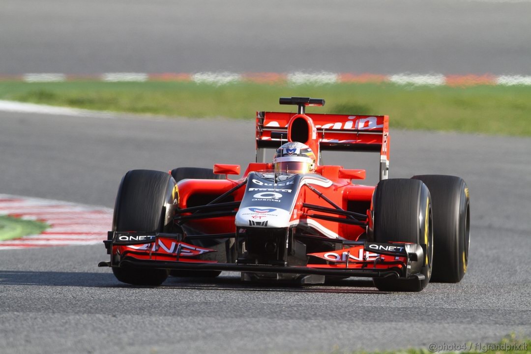 Barcelona Test Marzo 2011, 10.03.2011- Jerome D'Ambrosio (BEL), Marussia Virgin Racing VR-02 