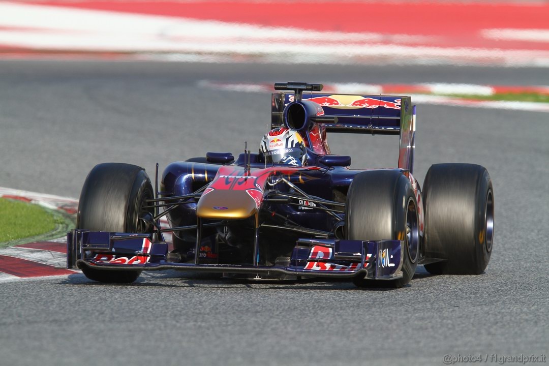 Barcelona Test Marzo 2011, 10.03.2011- Jaime Alguersuari (SPA), Scuderia Toro Rosso, STR6 
