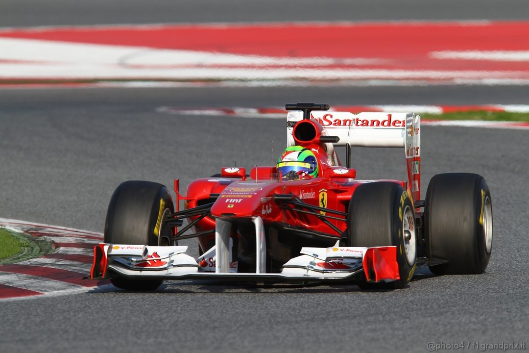 Barcelona Test Marzo 2011, 10.03.2011- Felipe Massa (BRA), Ferrari, F-150 Italia 
