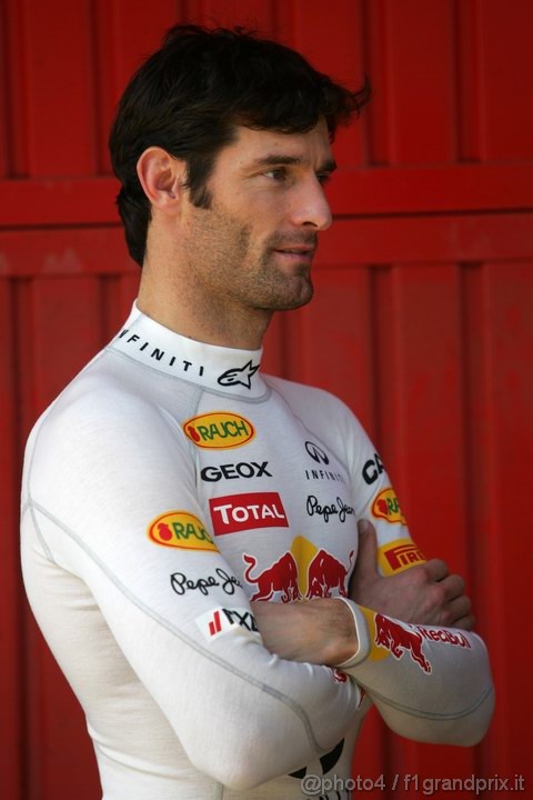 Barcelona Test Marzo 2011, 10.03.2011- Mark Webber (AUS), Red Bull Racing, RB7 