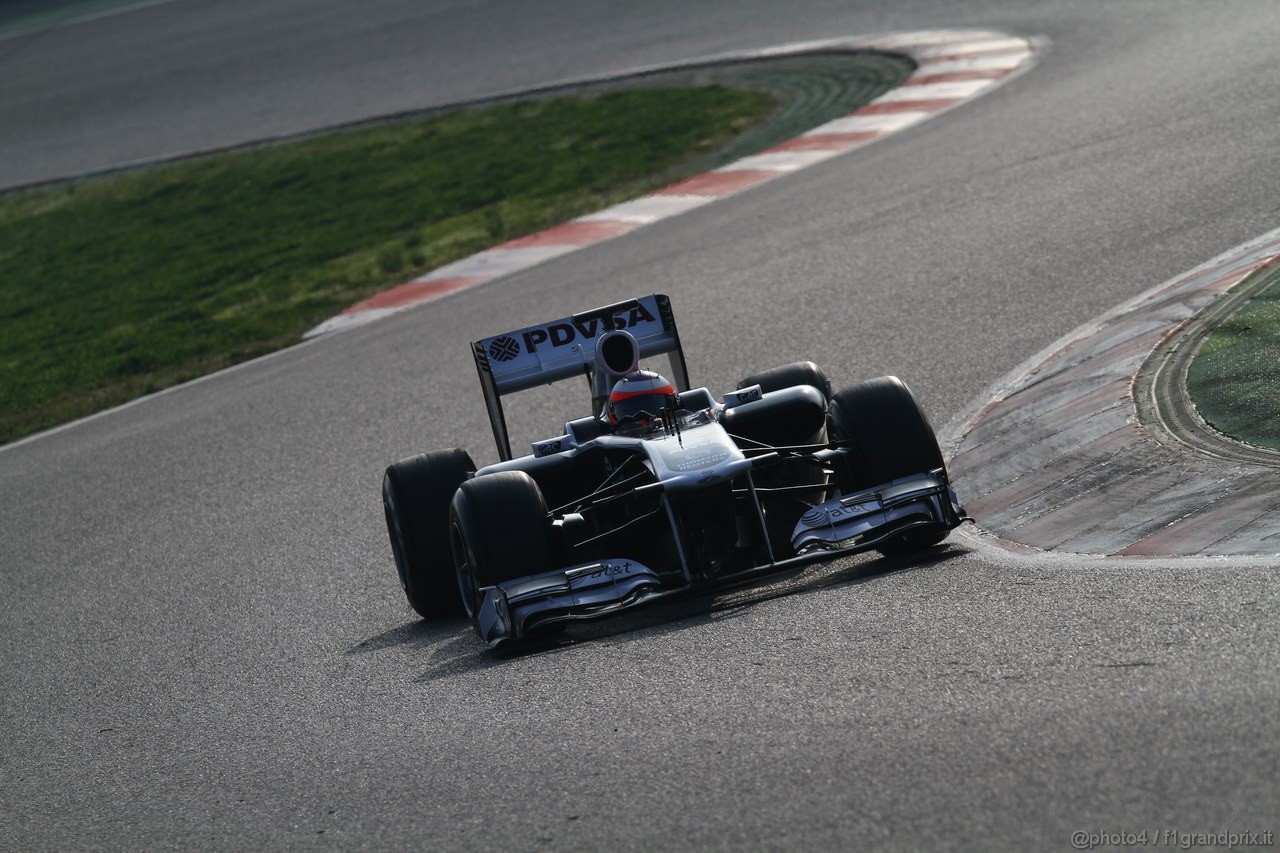 Barcelona Test Marzo 2011, 11.03.2011- Rubens Barrichello (BRA), Williams FW33 