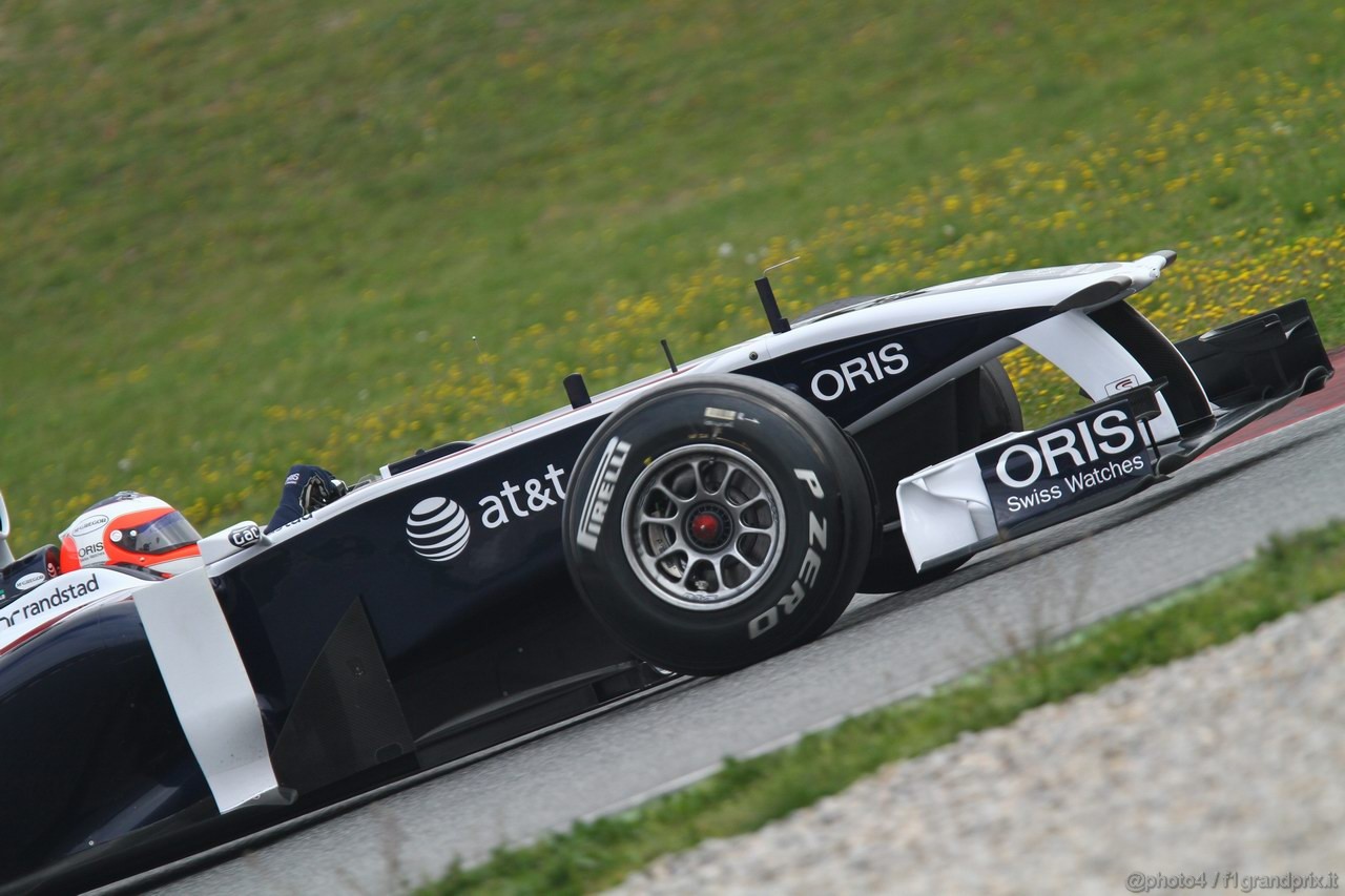 Barcelona Test Marzo 2011, 11.03.2011- Rubens Barrichello (BRA), Williams FW33 