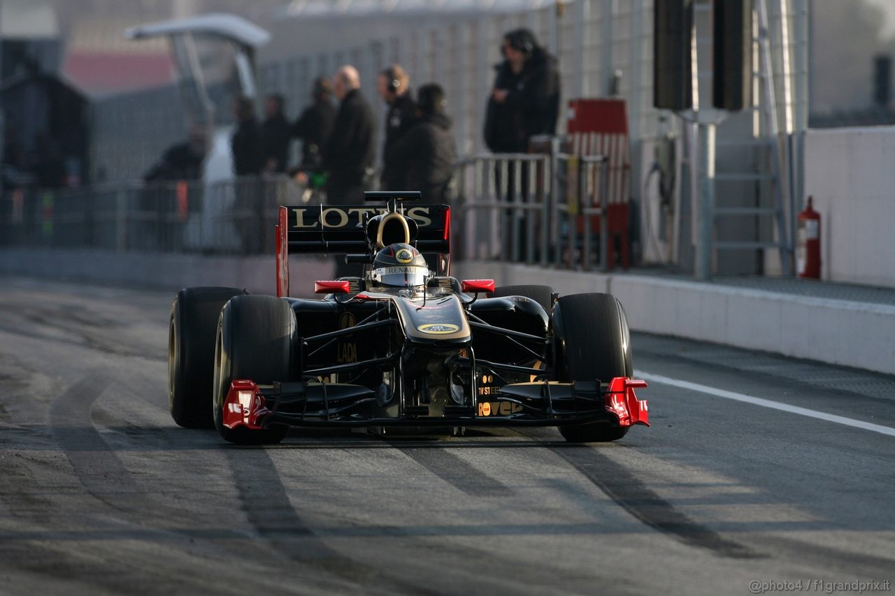 Barcelona Test Marzo 2011, 11.03.2011- Nick Heidfeld (GER) Lotus Renault GP R31  
