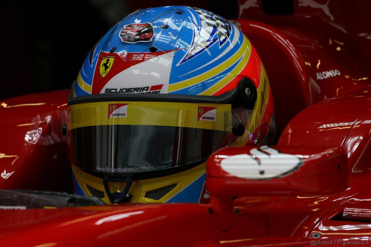 Barcelona Test Marzo 2011, 11.03.2011- Fernando Alonso (ESP), Ferrari, F-150 Italia 