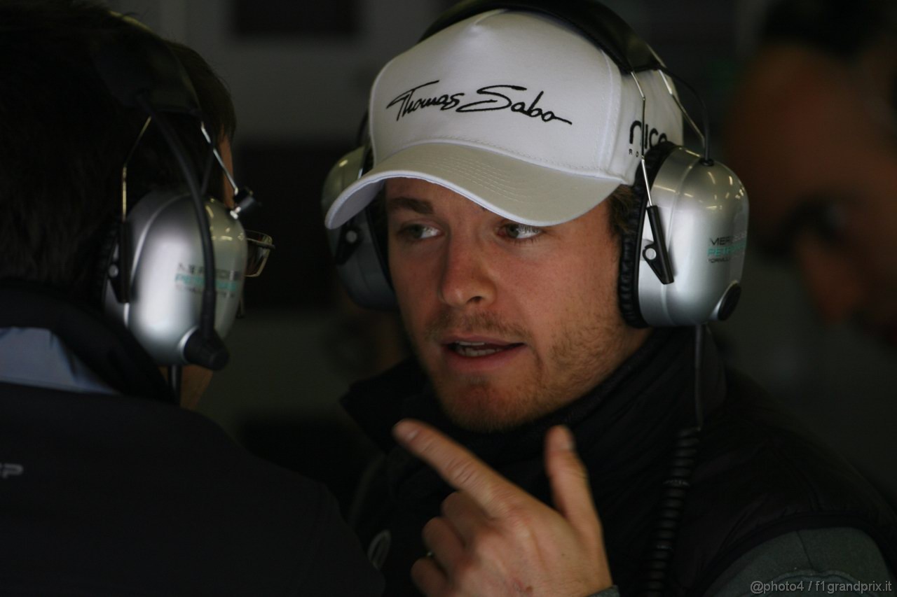 Barcelona Test Marzo 2011, 11.03.2011- Nico Rosberg (GER), Mercedes GP Petronas F1 Team, MGP W02 