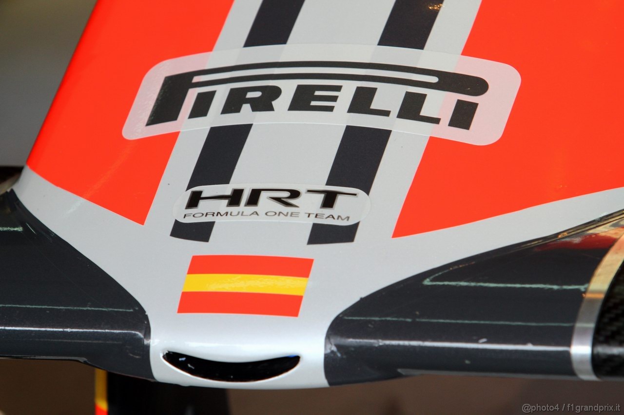 Barcelona Test Marzo 2011, 11.03.2011- Hispania Racing F1 Team, HRT  