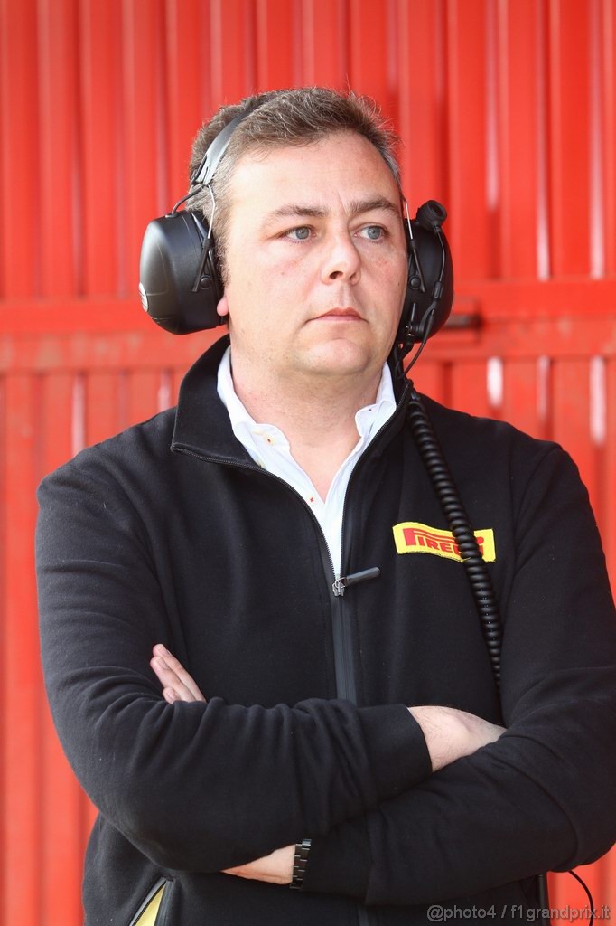 Barcelona Test Marzo 2011, 11.03.2011- Mario Isola (ITA), Sporting Director Pirelli   