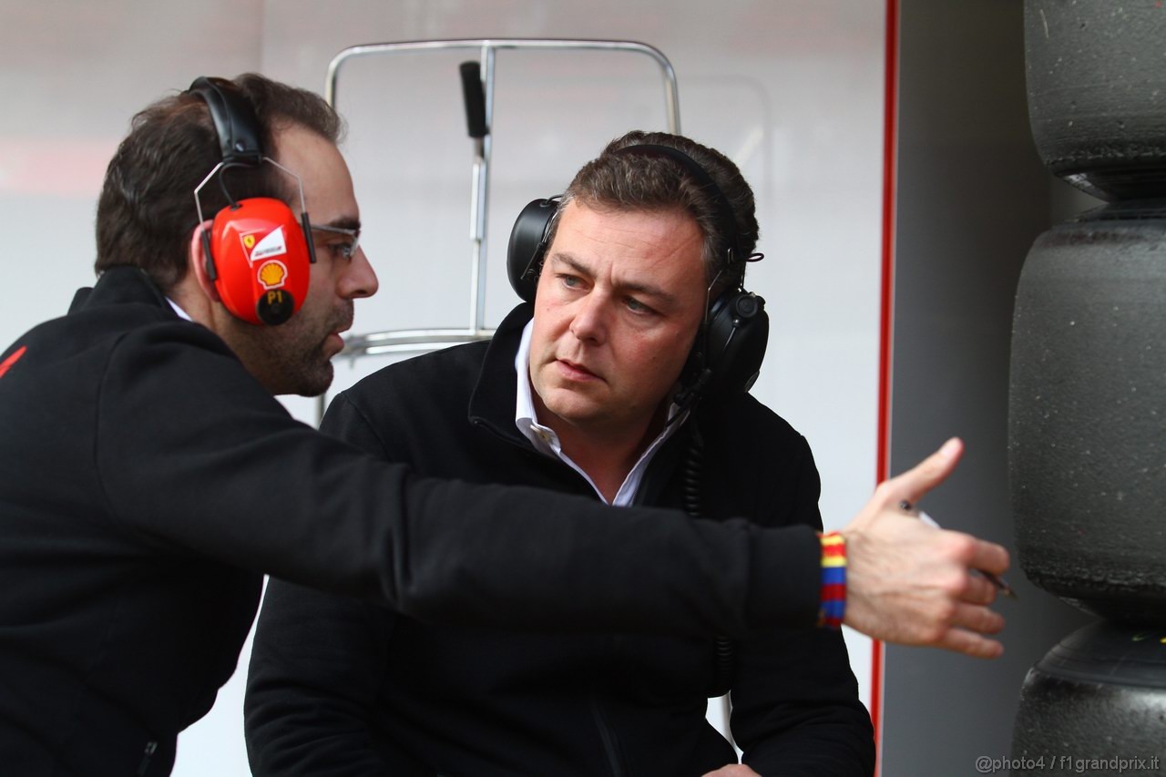 Barcelona Test Marzo 2011, 11.03.2011- Mario Isola (ITA), Sporting Director Pirelli  