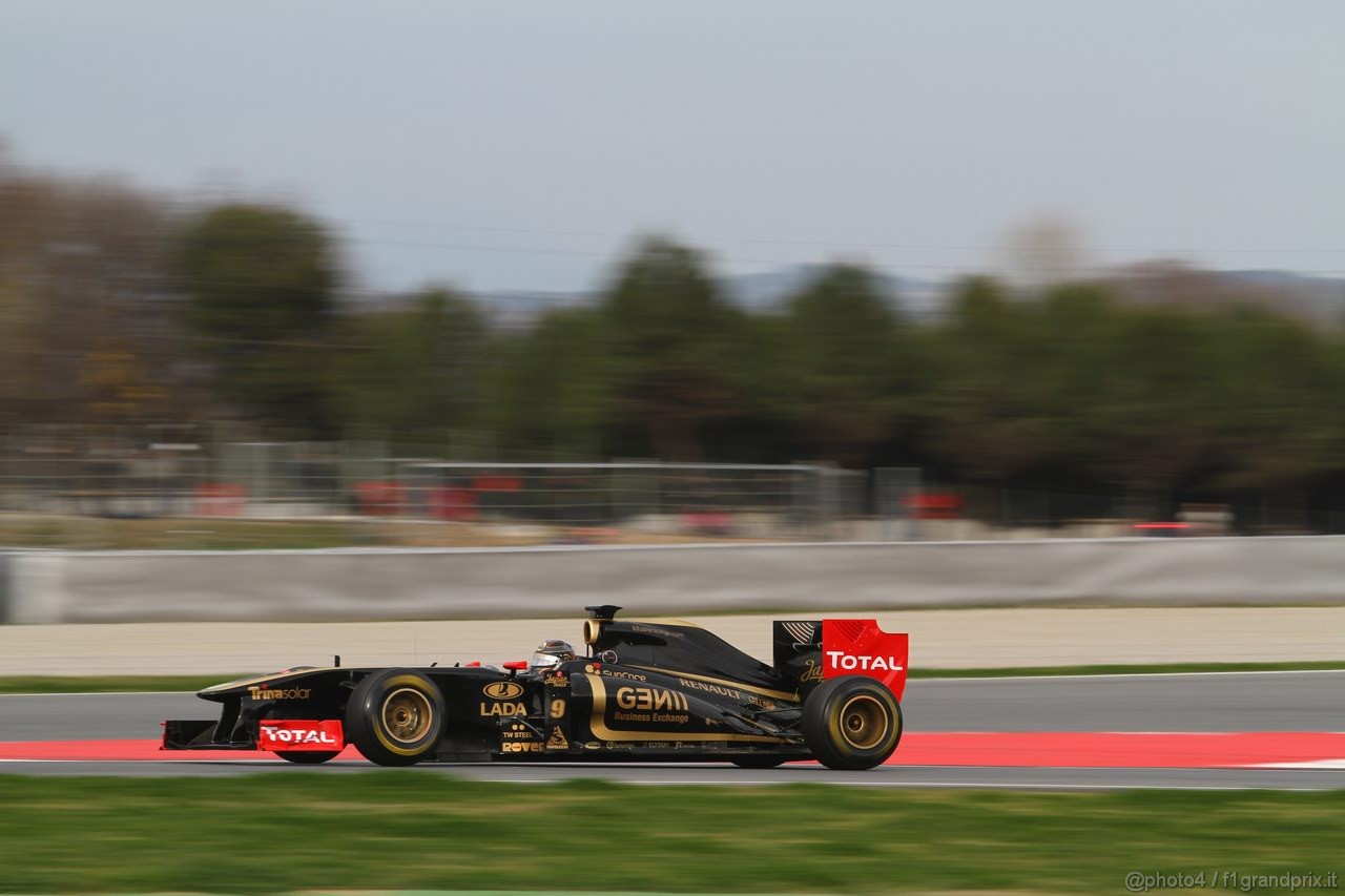 Barcelona Test Marzo 2011, 11.03.2011- Nick Heidfeld (GER) Lotus Renault GP R31  