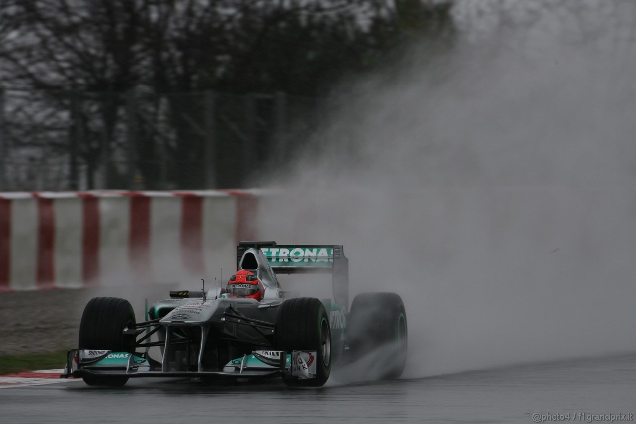 Barcelona Test Marzo 2011, Michael Schumacher (GER), Mercedes GP Petronas F1 Team