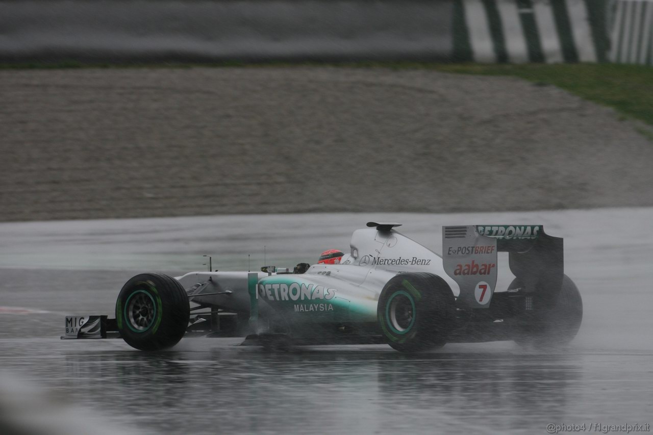 Barcelona Test Marzo 2011, Michael Schumacher (GER), Mercedes GP Petronas F1 Team