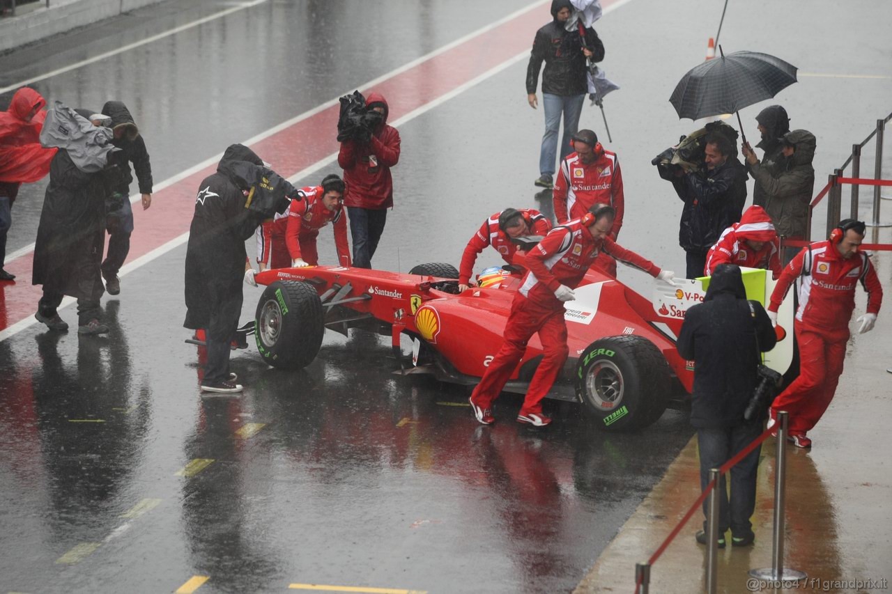 Barcelona Test Marzo 2011, Fernando Alonso (ESP), Ferrari, F-150 Italia