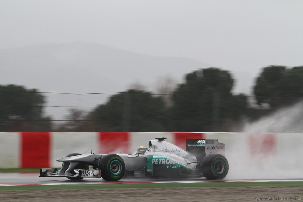 Barcelona Test Marzo 2011, Nico Rosberg (GER), Mercerdes GP Petronas F1 Team