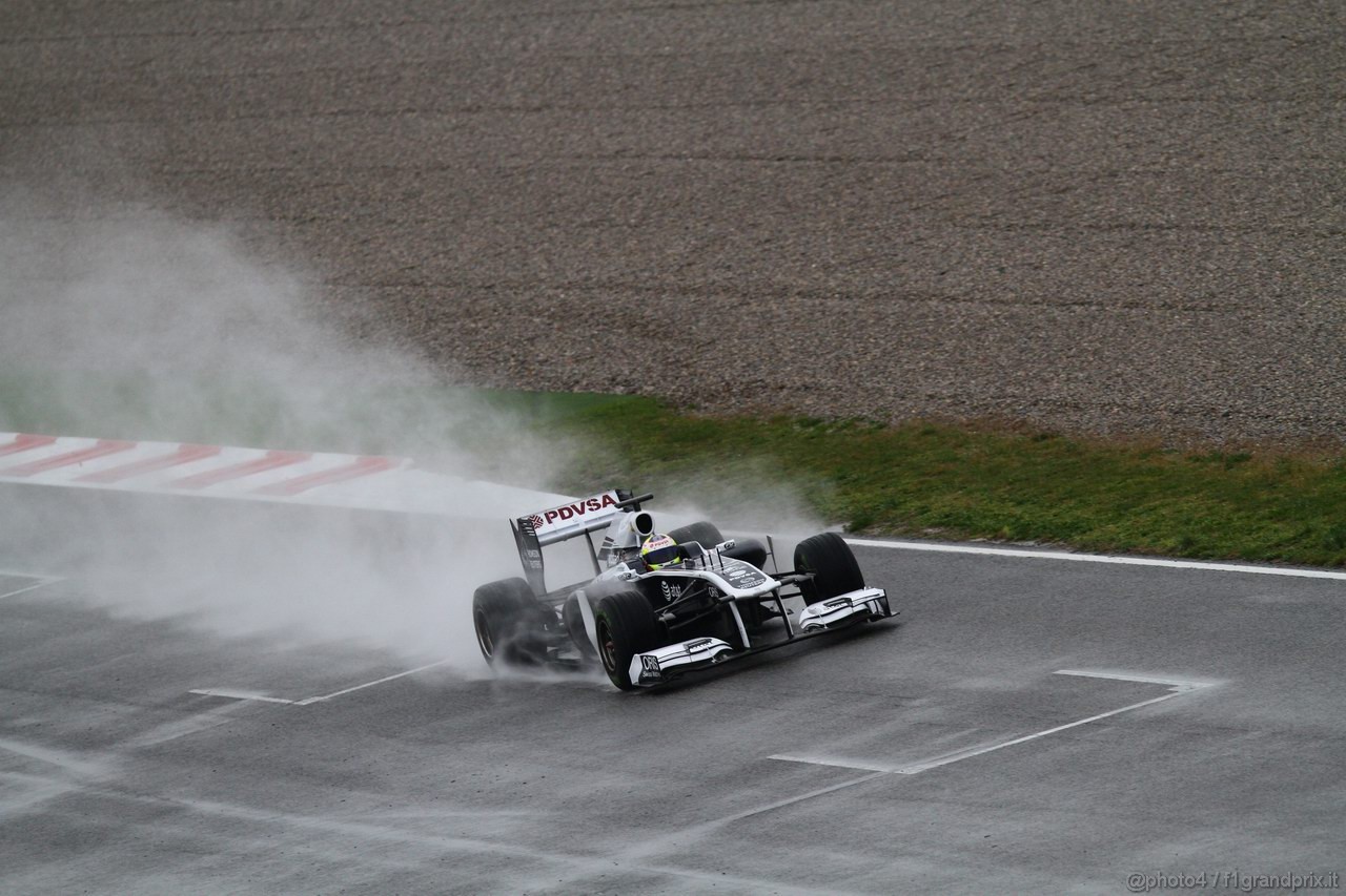 Barcelona Test Marzo 2011, Pastor Maldonado (VEN), Willians FW33