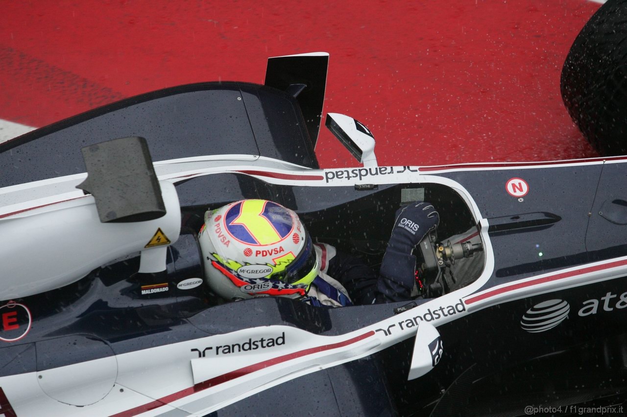 Barcelona Test Marzo 2011, Pastor Maldonado (VEN), Willians FW33