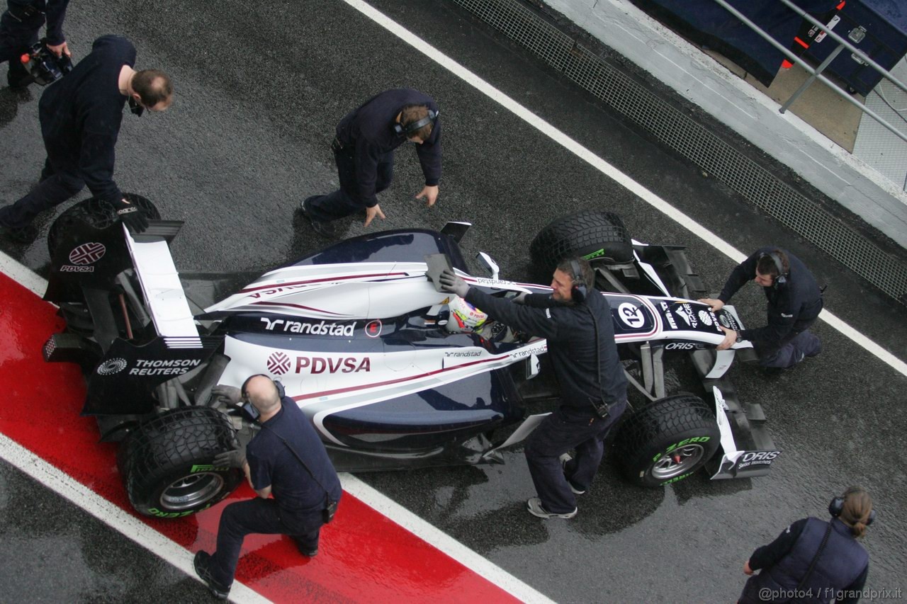 Barcelona Test Marzo 2011, Pastor Maldonado (VEN), Willians FW33