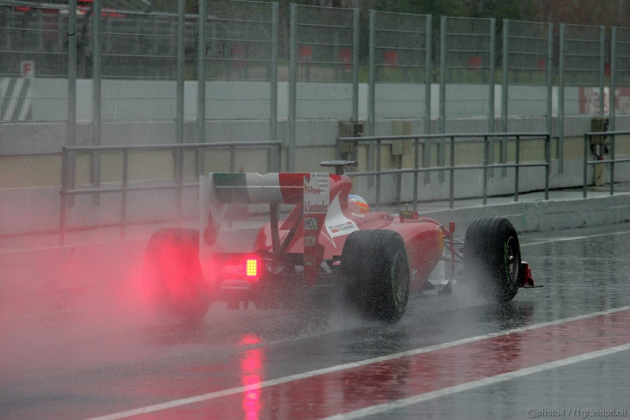 Barcelona Test Marzo 2011, Fernando Alonso (ESP), Ferrari, F-150 Italia