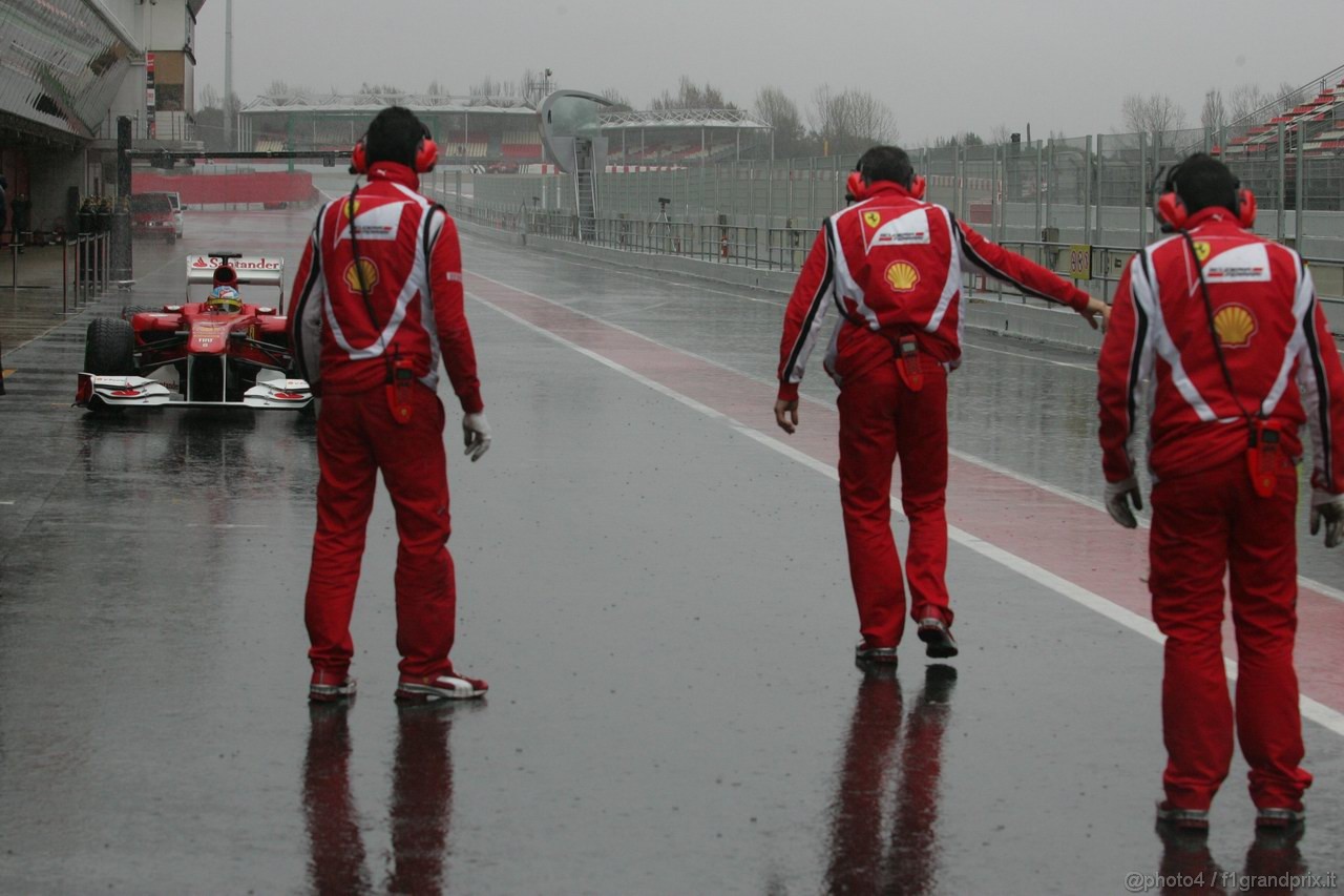 Barcelona Test Marzo 2011, Fernando Alonso (ESP), Ferrari, F-150 Italia