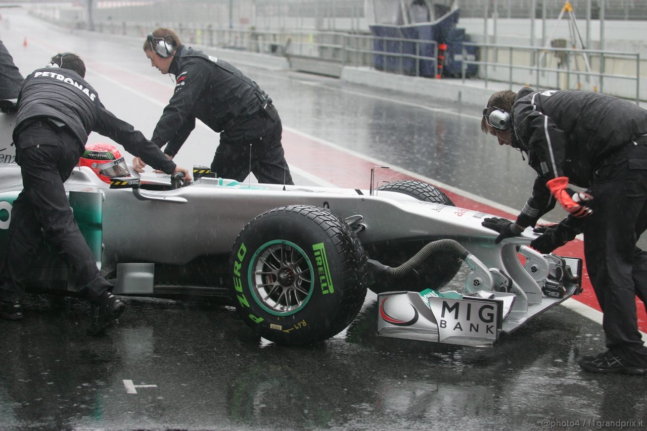 Barcelona Test Marzo 2011, Michael Schumacher (GER), Mercedes GP Petronas F1 Team