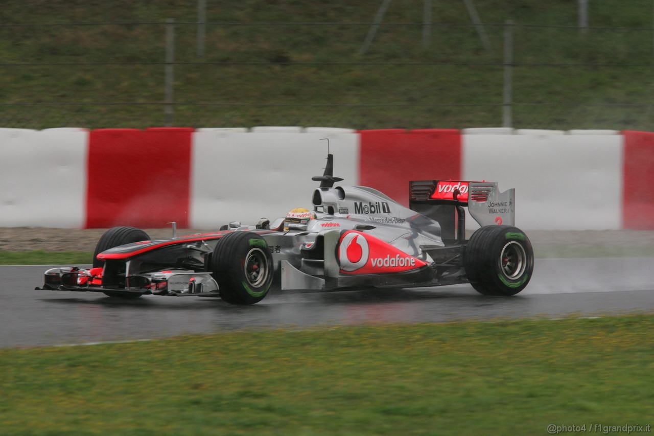 Barcelona Test Marzo 2011, Lewis Hamilton (GBR), McLaren Mercedes