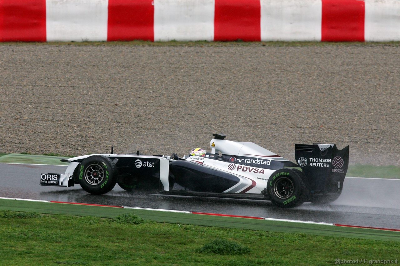 Barcelona Test Marzo 2011, Pastor Maldonado (VEN), Willians FW33