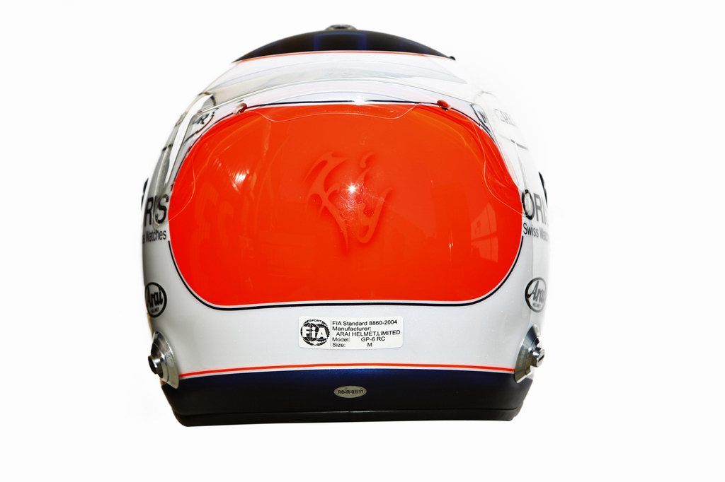 Caschi Piloti 2011, 2011 Formula One Testing 
Comunitat Valenciana Ricardo Tormo Circuit, Valencia, Spain. 
2nd February 2011.
World Copyright: Glenn Dunbar/LAT Photographic 
ref: Digital Image _G7C7102