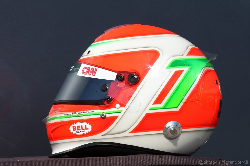 Caschi Piloti 2011, 10/2/2011- Helmet, Jarno Trulli (ITA), Team Lotus, TL11 