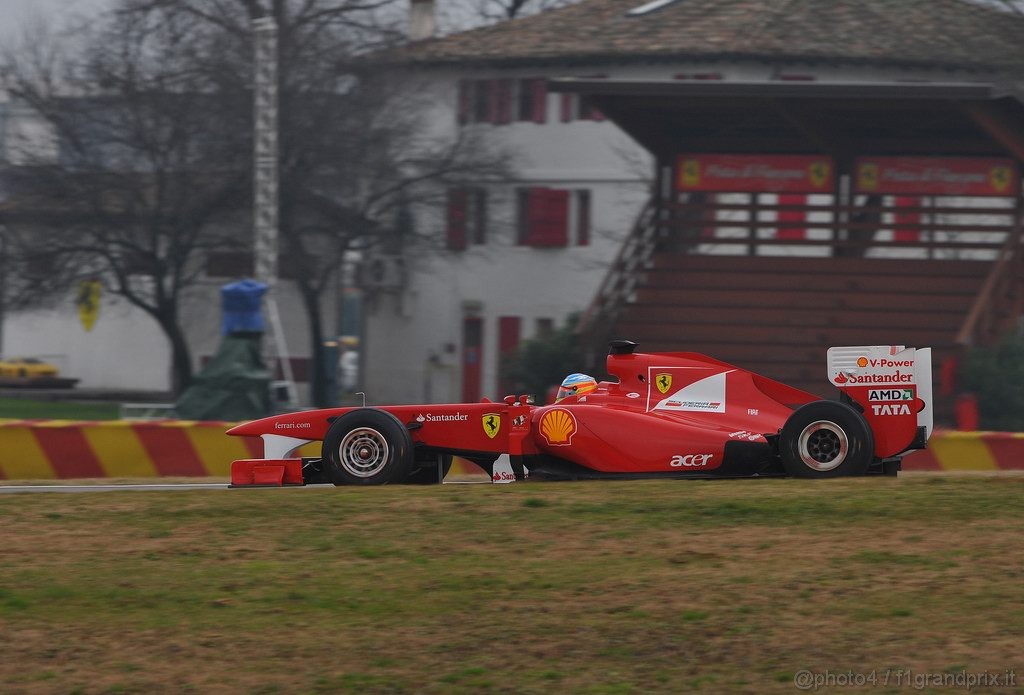 Ferrari F150 Primi Giri Fiorano, Fernando Alonso (ESP) Ferrari F150 Ferrari Spa