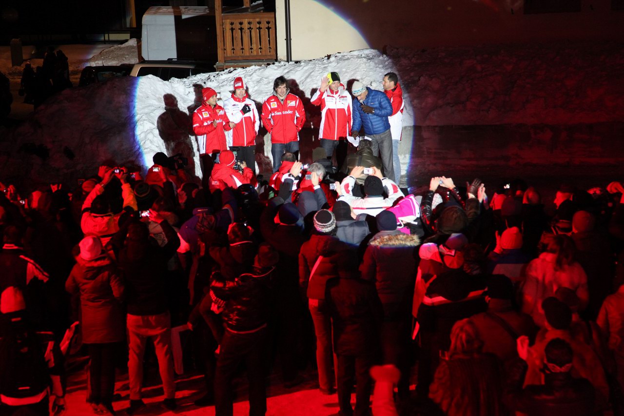 Ferrari Wrooom 2012, MADONNA DI CAMPIGLIO (ITALIA) 09/01/2012
© FOTO ERCOLE COLOMBO