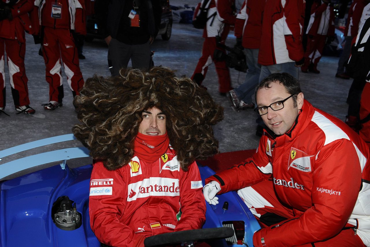 Ferrari Wrooom 2012, MADONNA DI CAMPIGLIO (ITALIA) 13/01/2012
© FOTO ERCOLE COLOMBO