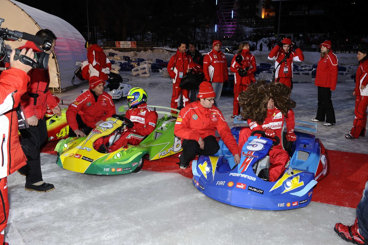 Ferrari Wrooom 2012, MADONNA DI CAMPIGLIO (ITALIA) 13/01/2012
© FOTO ERCOLE COLOMBO