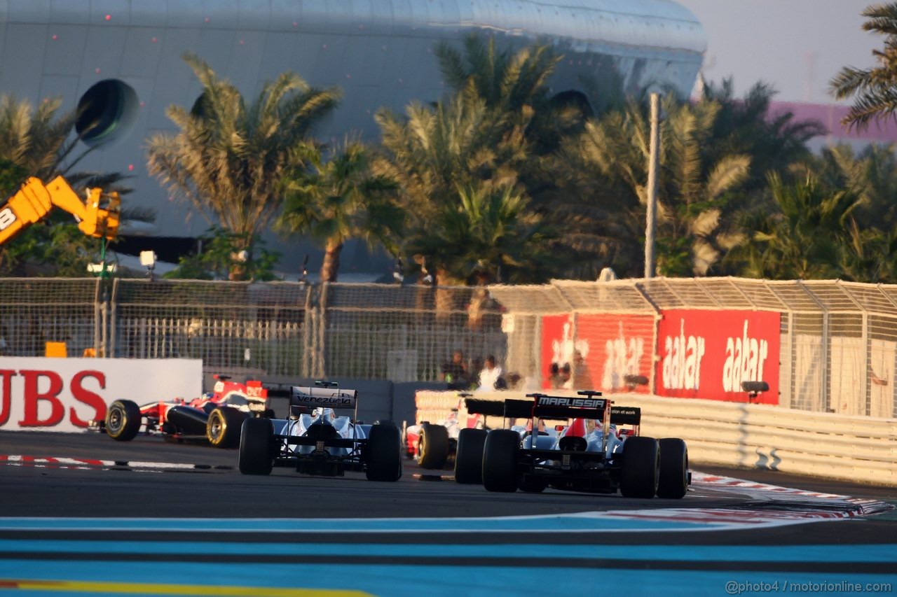 GP ABU DHABI, 13.11.2011- Gara, Pastor Maldonado (VEN), Williams FW33