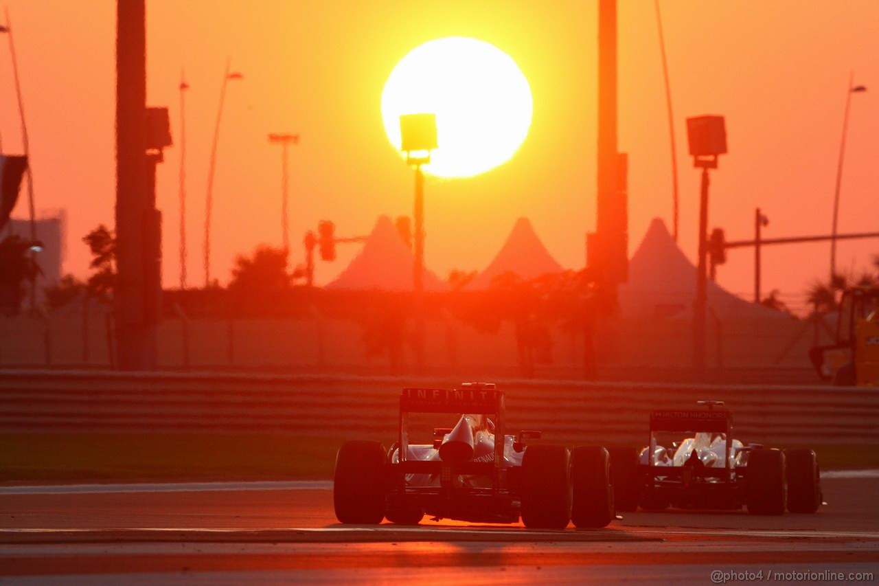 GP ABU DHABI, 13.11.2011- Gara, Vitaly Petrov (RUS), Lotus Renault GP, R31