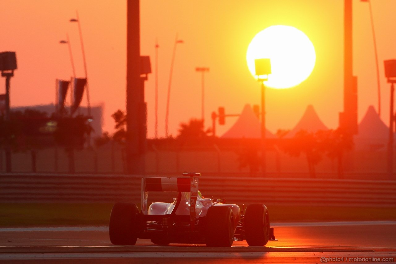 GP ABU DHABI, 13.11.2011- Gara, Felipe Massa (BRA), Ferrari, F-150 Italia