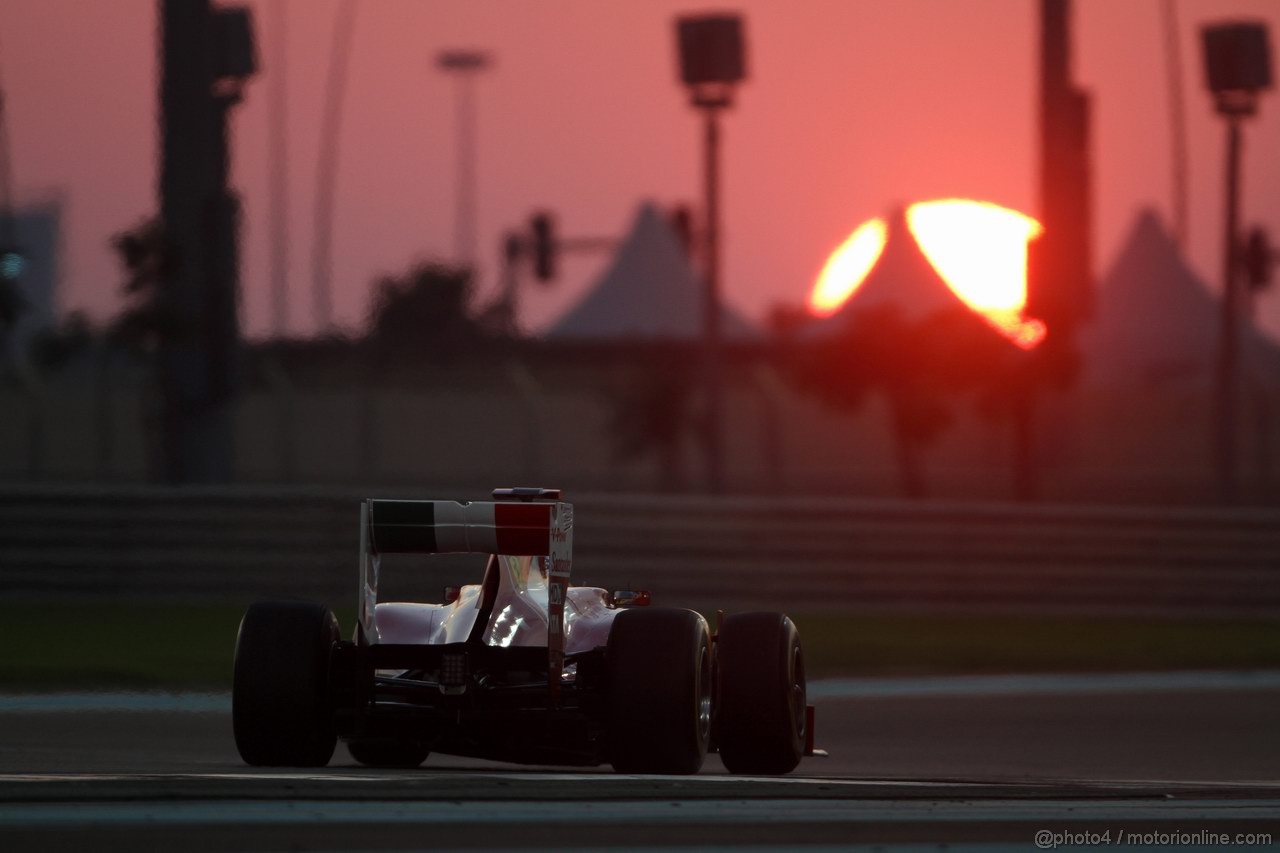 GP ABU DHABI, 13.11.2011- Gara, Fernando Alonso (ESP), Ferrari, F-150 Italia 