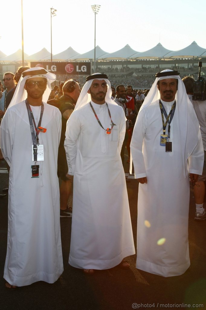 GP ABU DHABI, 13.11.2011- Gara, Atmosphere