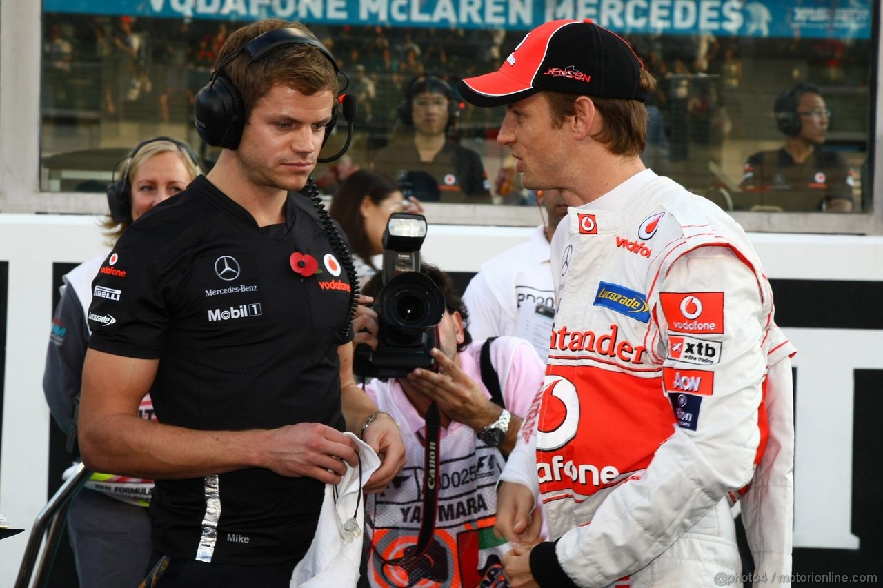 GP ABU DHABI, 13.11.2011- Gara, Jenson Button (GBR), McLaren  Mercedes, MP4-26 