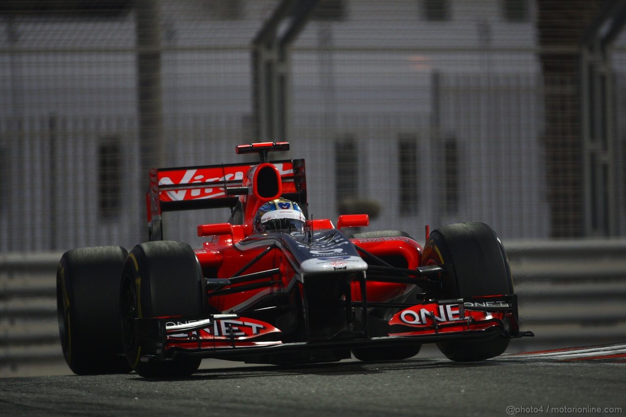 GP ABU DHABI, 13.11.2011- Gara, Timo Glock (GER), Marussia Virgin Racing VR-02